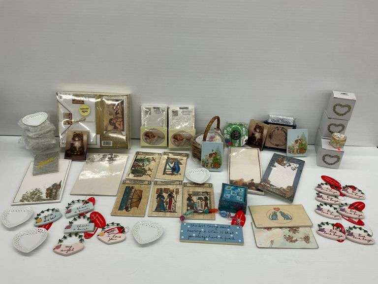 Unused Stationery, Notes and Decorative Items image