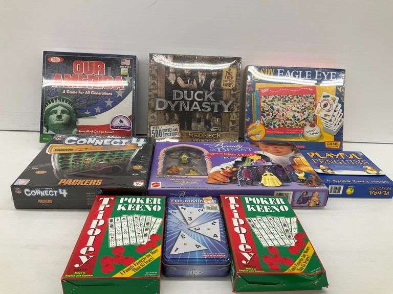 Board Games: Duck Dynasty, Our America, Connect 4 Packers, & More image