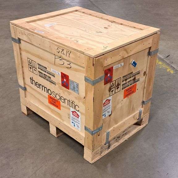 Wooden Shipping Container ... 29 x 31 x 24 in. image