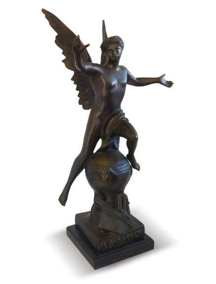 Recast L'Aviateur Bronze Statue image