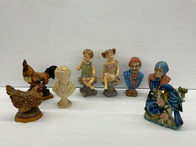 Various Figural Statues and Figurines image