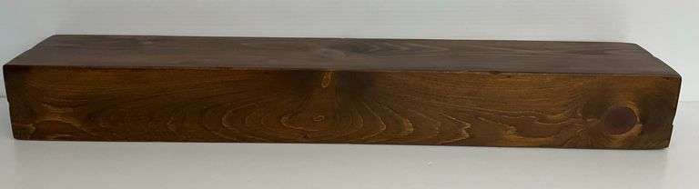 Wooden Floating Wall Shelf with Mounting Hardware image