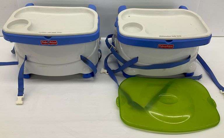 Two Fisher-Price Healthy Care Booster Seats image