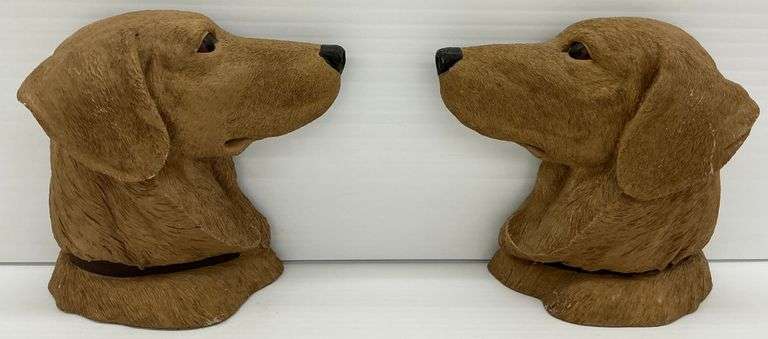 Aus-Ben Studios Labrador Retriever Statue Bookends image