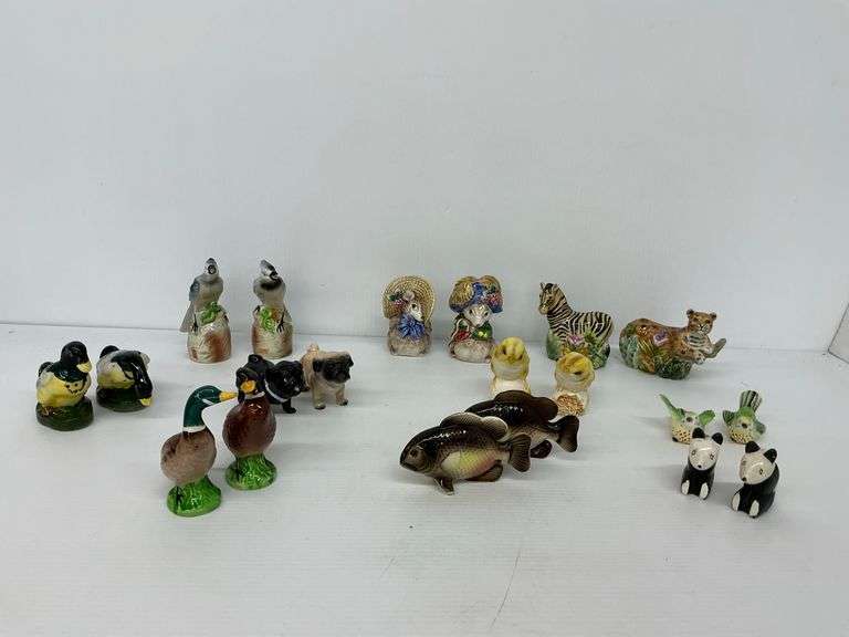 Various Ceramic Animal Figurines image