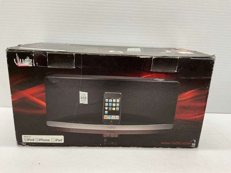 Vizio VSD210 High Definition Audio Dock, powers on image