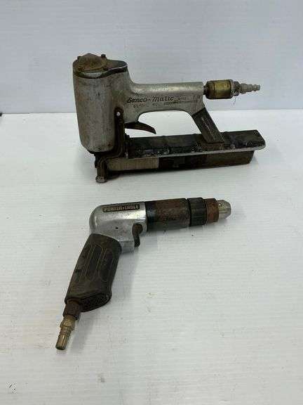 Pneumatic Tools: Senco-Matic Stapler and Porter Cable Drill image