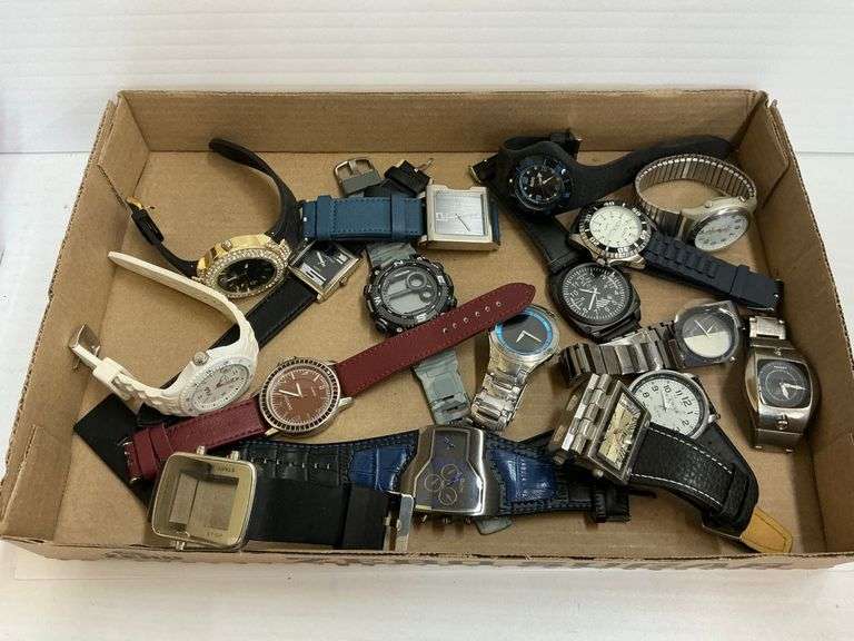 Box Lot of Assorted Wristwatches image