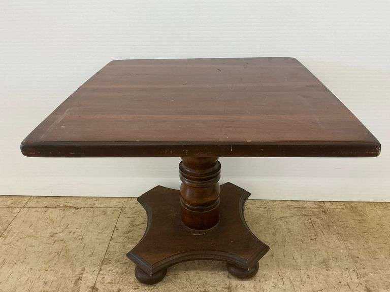 Small Wooden Accent Table image