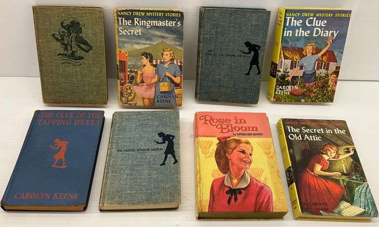 Vintage Nancy Drew Mystery Stories and Other Books image