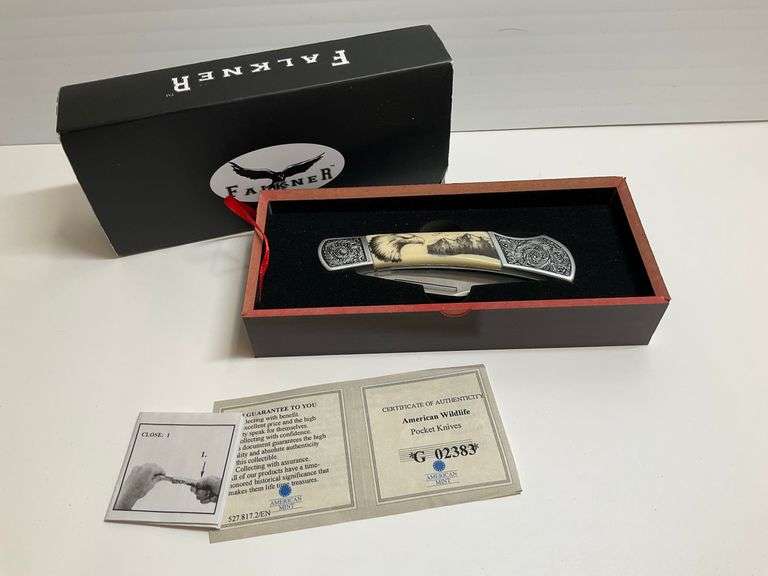 Falkner American Wildlife Pocket Knife - Collector's Edition image