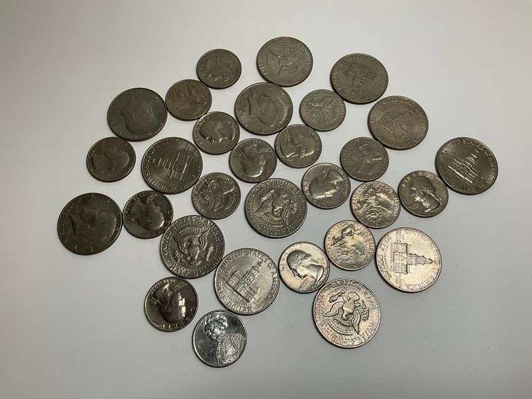 Collection of U.S. Coins - Half Dollars and Quarters image