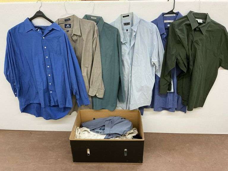 Lot of Assorted Men's Dress Shirts image