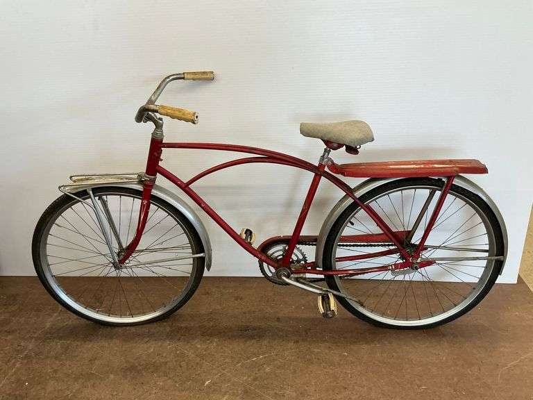 Vintage Murray Meteor Flite Red Bicycle image