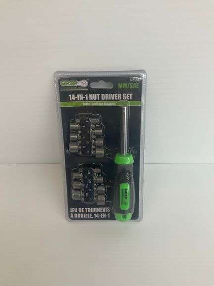 New Grip 14-in-1 Nut Driver Set image