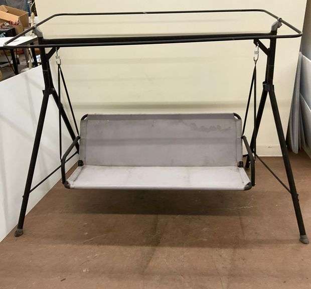 Outdoor Patio Swing... Missing Canopy image