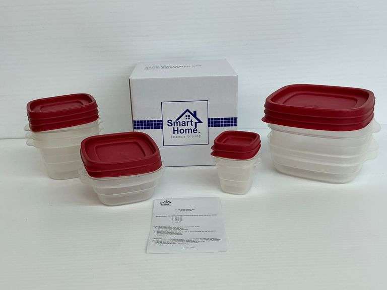 New In Box Smart Home Food Storage Container Set - 10 Piece image