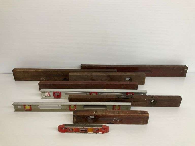 Wood and Metal Levels - Stanley, Empire, Sand's Craft image