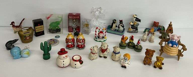 Collectible Ornaments and Salt and Pepper Shakers image