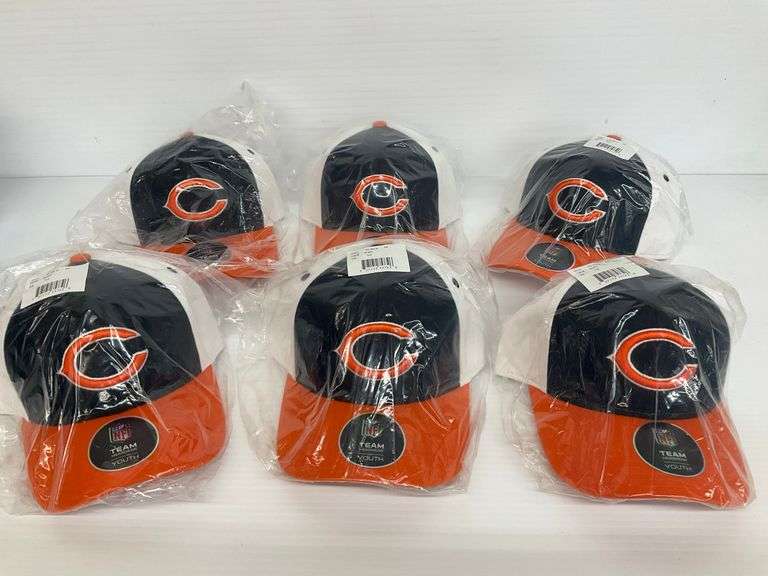 Six New Chicago Bears Youth Hats image
