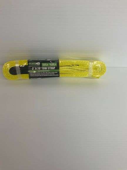 New Grip 2" x 20' Tow Strap - 10,000 lb Capacity image