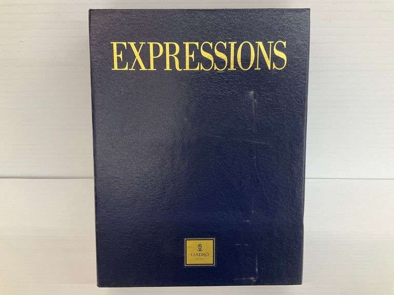 Lladro Collector Society Expressions Book with Signed Sculpture image