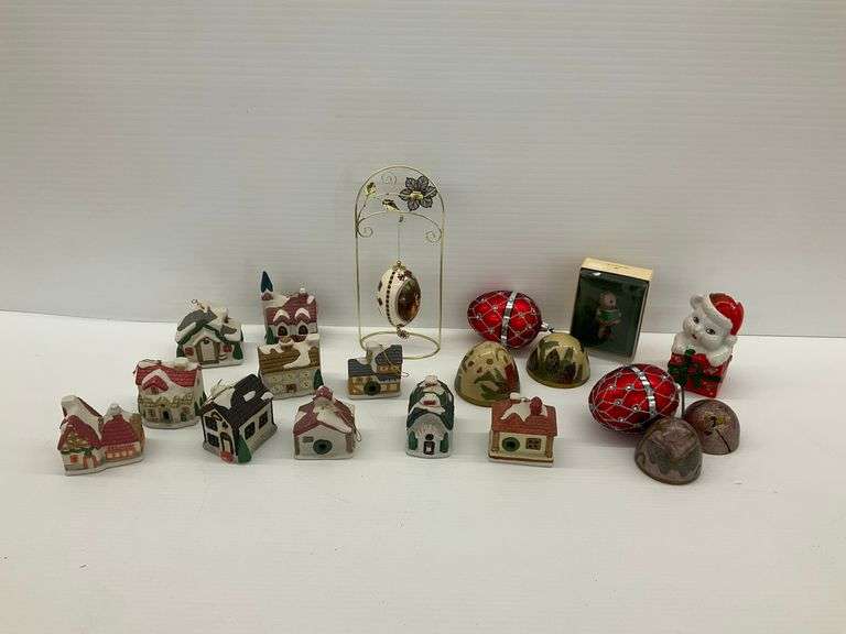 Assorted Holiday Ornaments and Decorative Items image