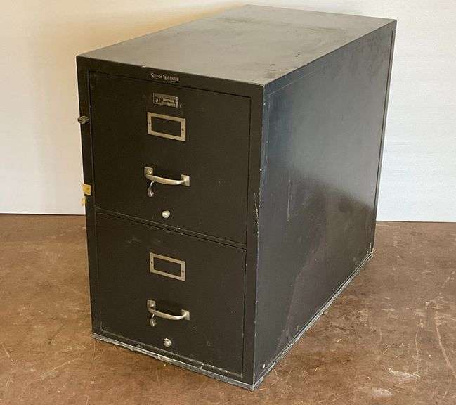 SteelWacker Two-Drawer Metal Filing Cabinet image