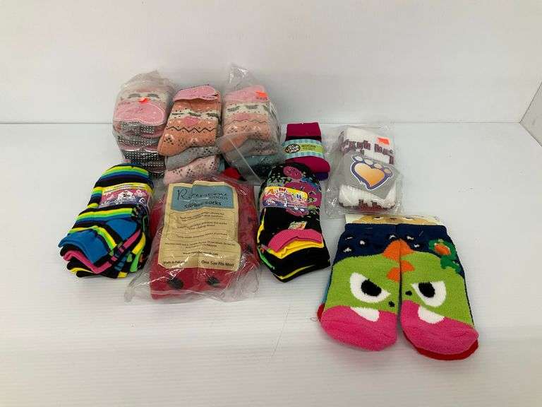 New Children's Socks - Variety of Styles and Sizes image