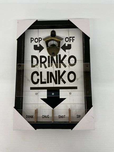 Drinko Clinko Bottle Opener Wall Game image