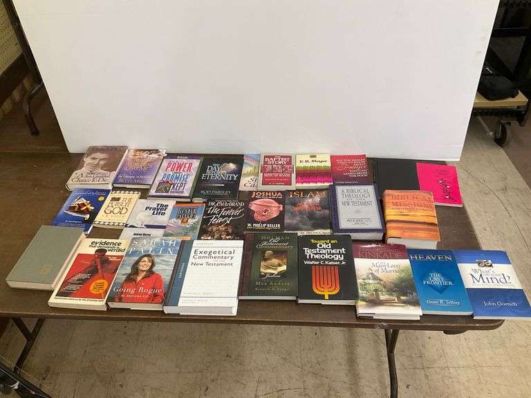 Lot of Assorted Religious and Christian Themed Books image