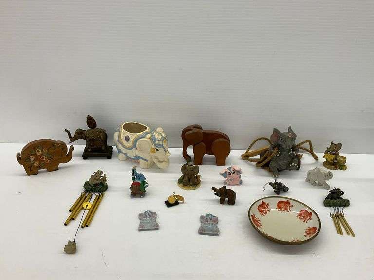 Assorted Elephant Figurines and Collectibles image