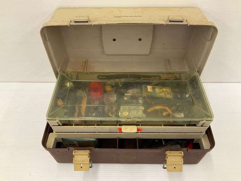 Plano Tackle Box with Fishing Lures and Gear image