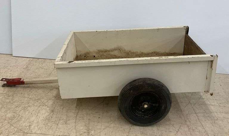 Utility Cart with Tow Bar and Wheels image