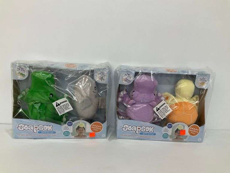 New SoapSox Bath Scrub Plush Washcloths for Kids image