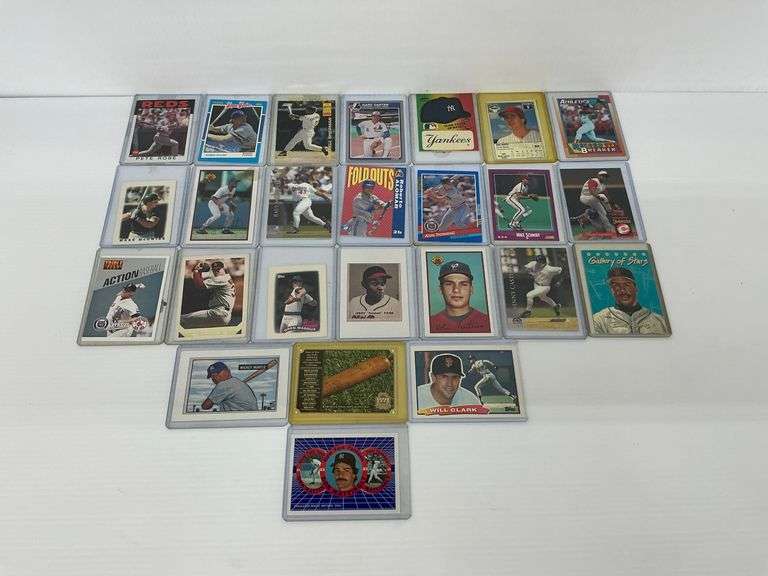Group of 25 Baseball Trading Cards image