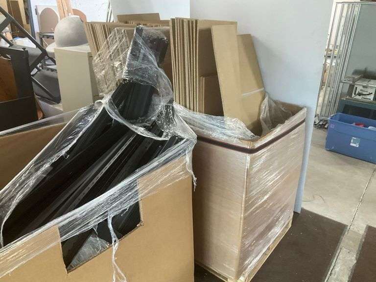 Pallets of Rivet Shelving and Shelving Boards image