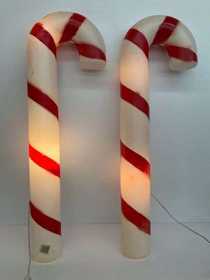 Candy Cane Blow Molds…38 in. Tall image