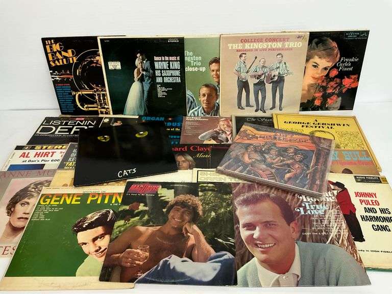 Vintage Vinyl Records by Various Recording Artists image