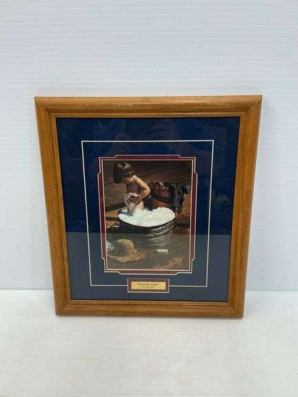 Framed Art Print "Saturday Night" by Jim Daly image