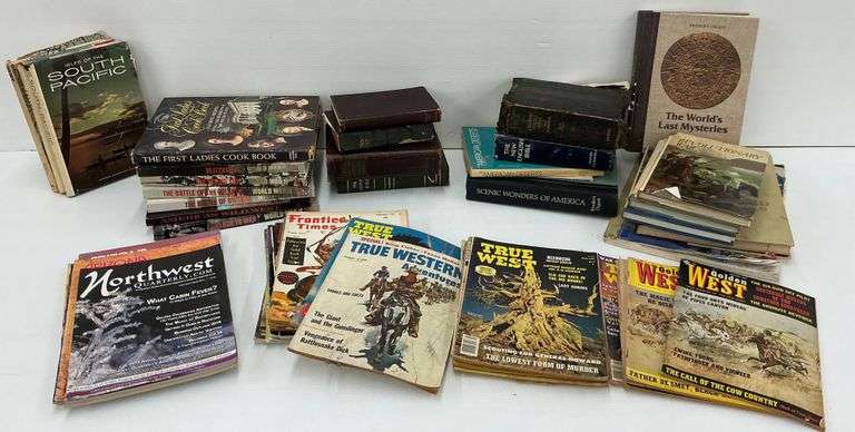 Vintage Books and Western Adventure Magazines image