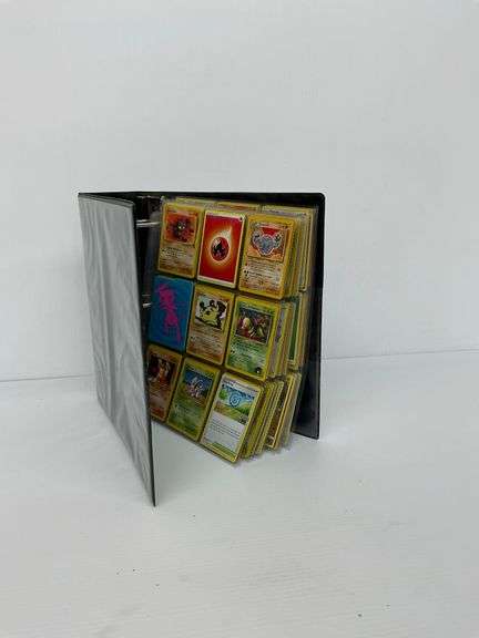 Pokemon Card Collection in Binder...11 Pages image