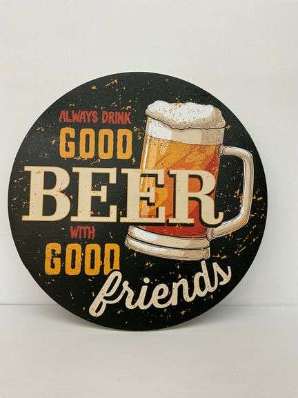 Beer Themed Wall Plaque image