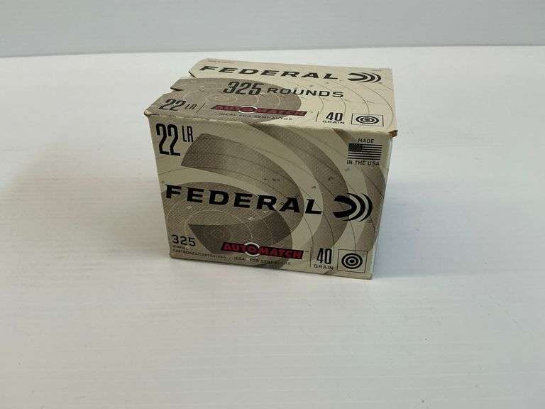 Federal Automatch 22 LR Ammunition - 325 Rounds image