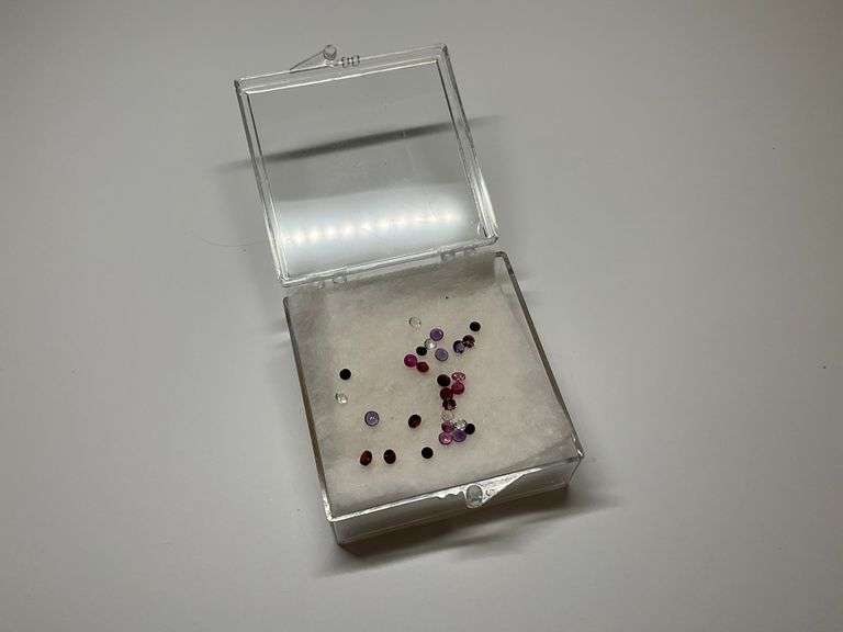 Group of Faceted Gemstones image