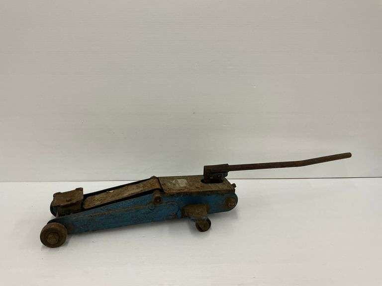 Blue Hydraulic Floor Jack image