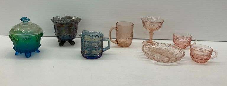 Various Vintage Glassware image