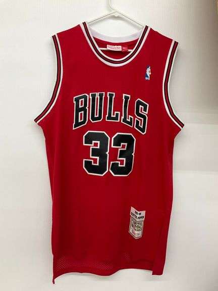 Scottie Pippen NBA Chicago Bulls Jersey Size Llarge image