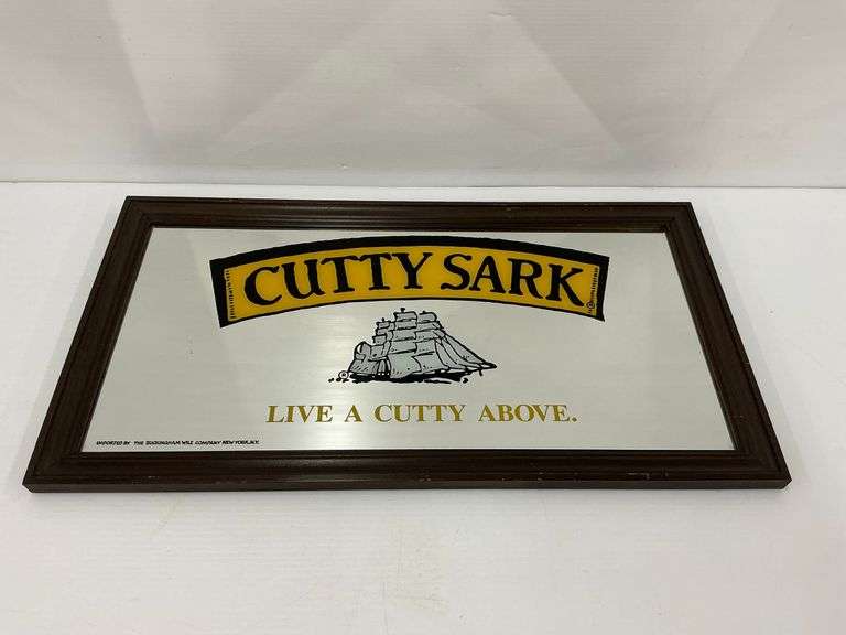 Cutty Sark Mirror Advertising Sign image