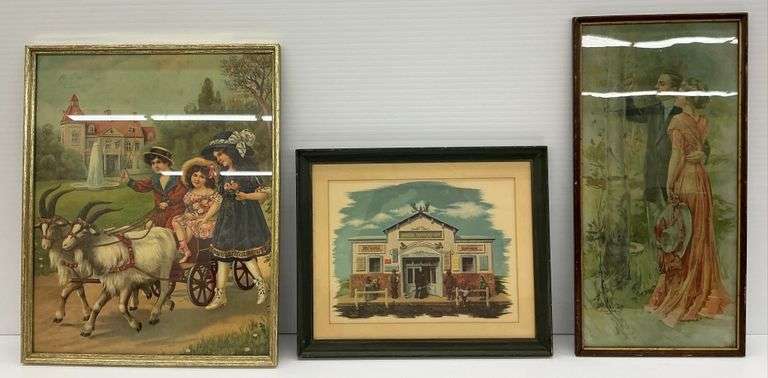 Three Framed Art Prints image